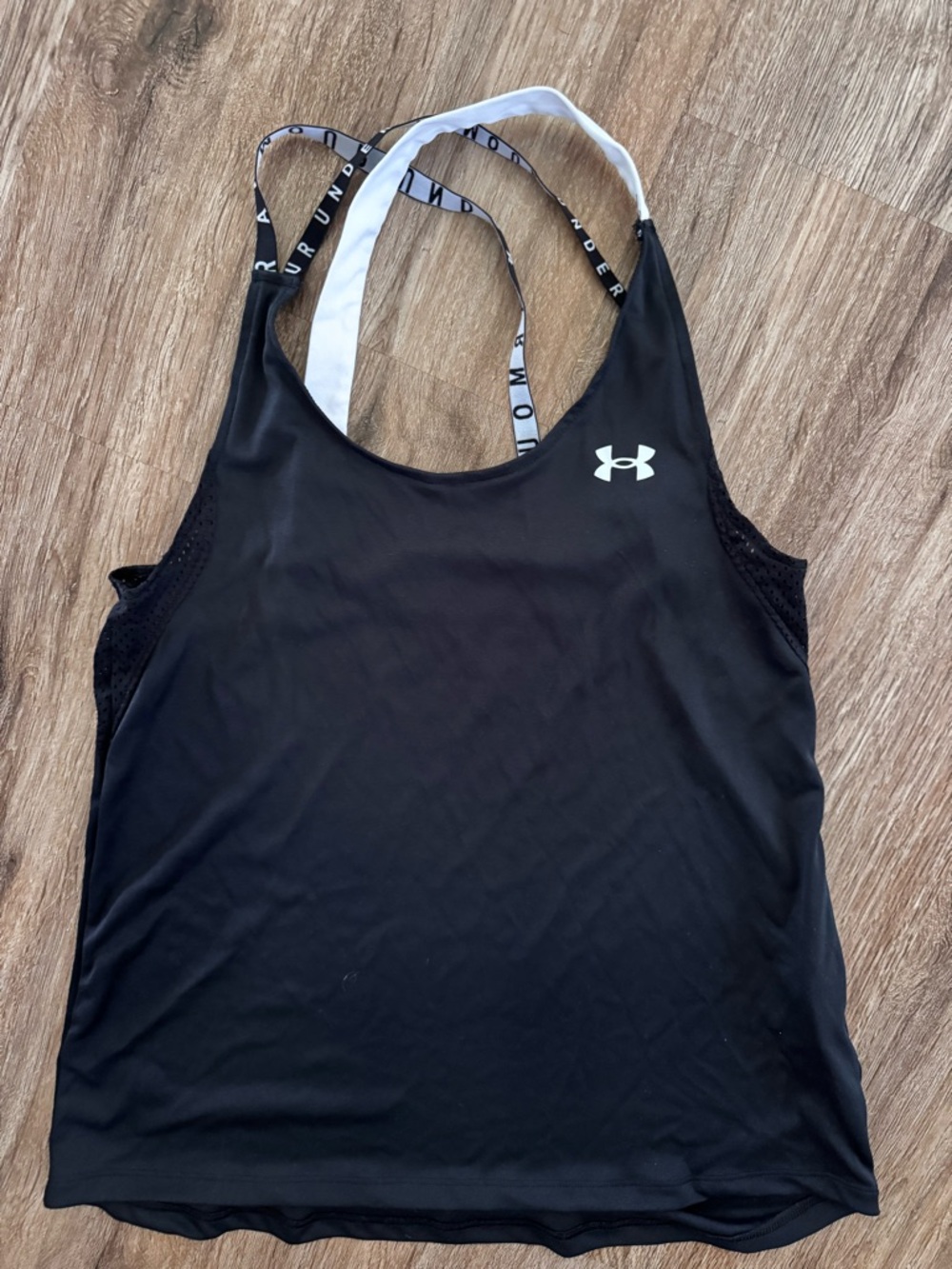 Under Armour Athletic Racerback Tank Top Size Large